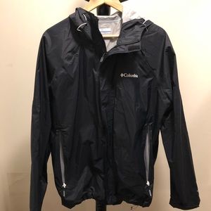Black Waterproof Mens Large Columbia Jacket